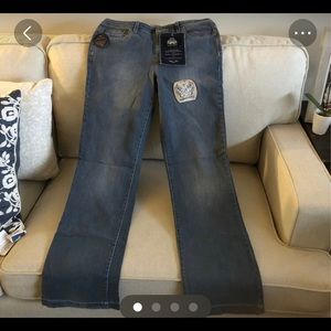 Gloria Vanderbilt Brigitte Stretch Jeans size 8 color dusk